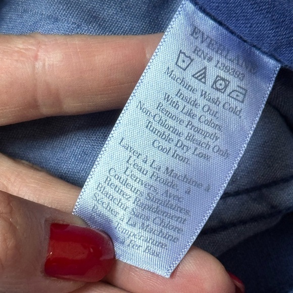 Everlane The Way High Jean - Straight Leg - Size 28 Tall - NWT - Blue - Picture 6 of 11